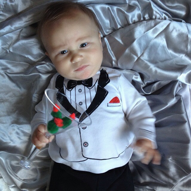 A 6 hónapos baba, aki már most megnyerte a halloweeni jelmezversenyt