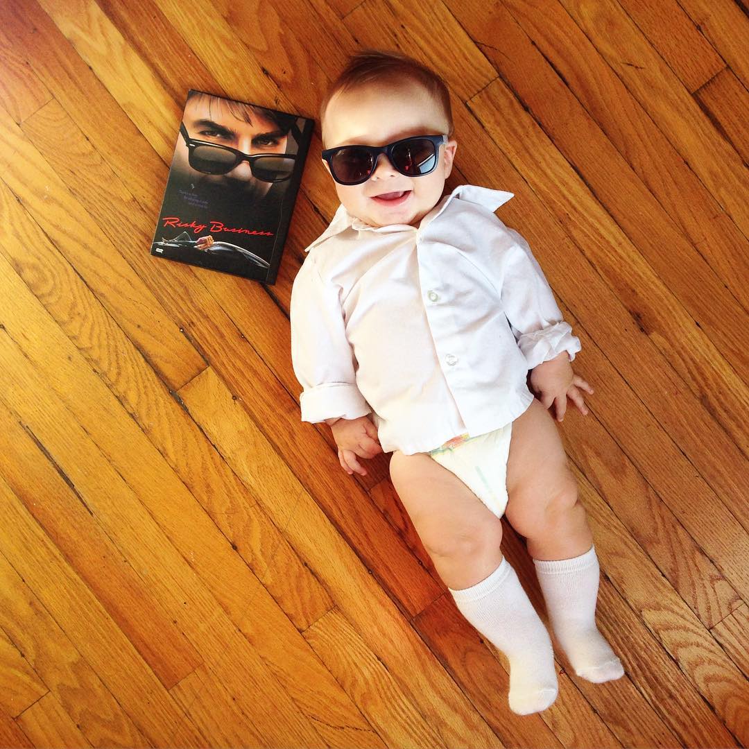 A 6 hónapos baba, aki már most megnyerte a halloweeni jelmezversenyt