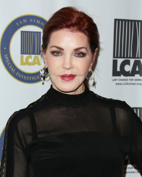 Joker arcú lett a 70 éves Priscilla Presley Joker arcú lett a 70 éves Priscilla Presley