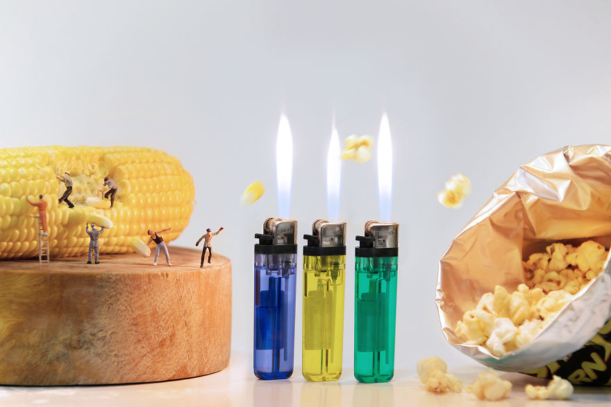 A mindennapi élet miniatűr csodái - fotók