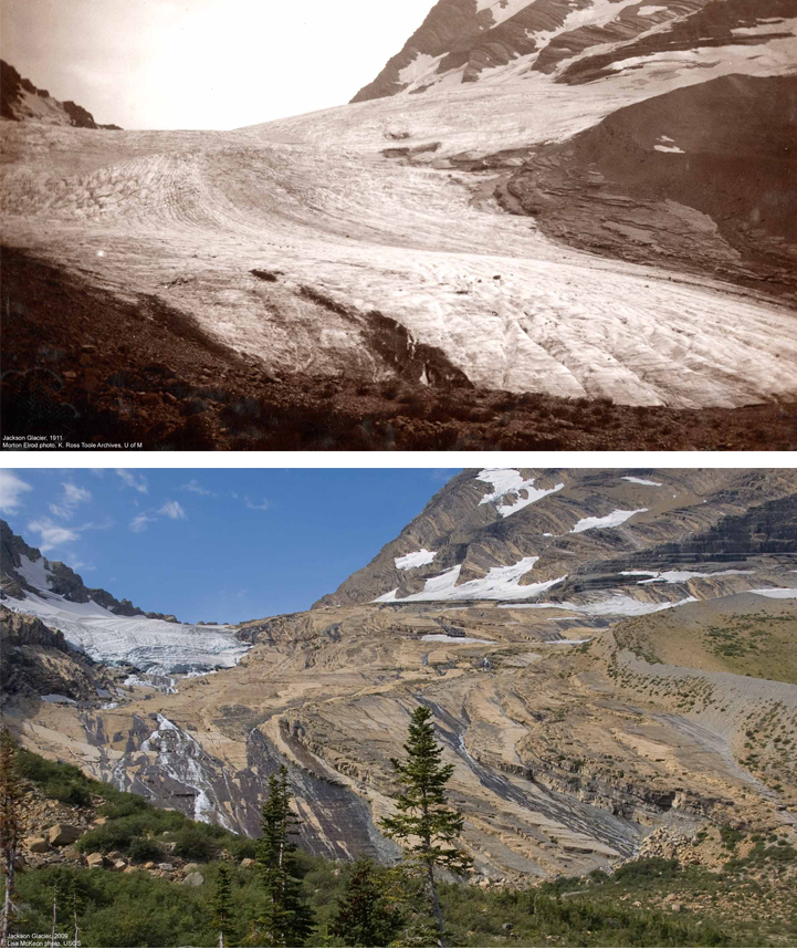 Így tűnnek el a hóval borított területek a világból - fotók Így tűnnek el a hóval borított területek a világból - fotók