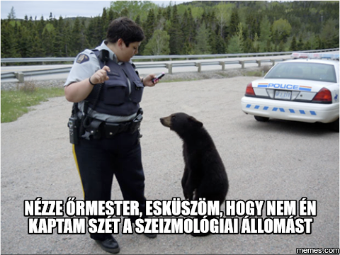 Az alaszkai rendőrség igazoltatja a környéken lófráló, gyanús medvéket