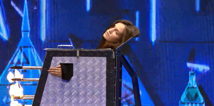 Hungary’s Got Talent: Nyolc lándzsával szúrja át partnernőjét