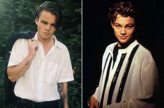 Balra Annerud, jobbra DiCaprio