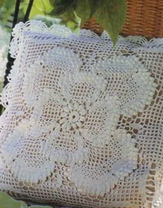 Klasszikus horgolt darab