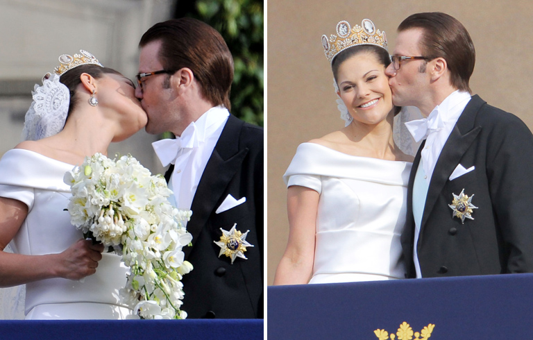 Viktória svéd trónörökösnő és Dániel herceg