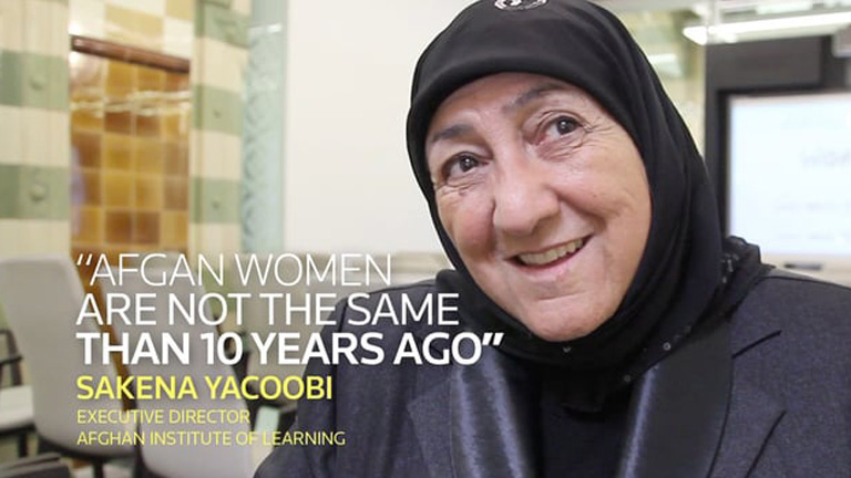 Titkos leányiskolákat működtető afgán nő kapta idén az oktatás Nobel-díját