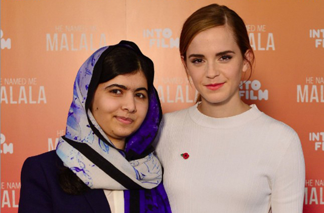 Emma Watson hatására lett feminista Malala Júszafzai Emma Watson hatására lett feminista Malala Júszafzai