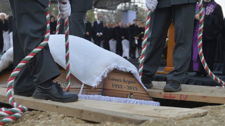 Eltemették Göncz Árpádot