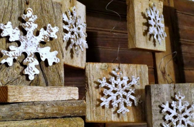 Karácsonyi dekoráció természetes alapanyagokból