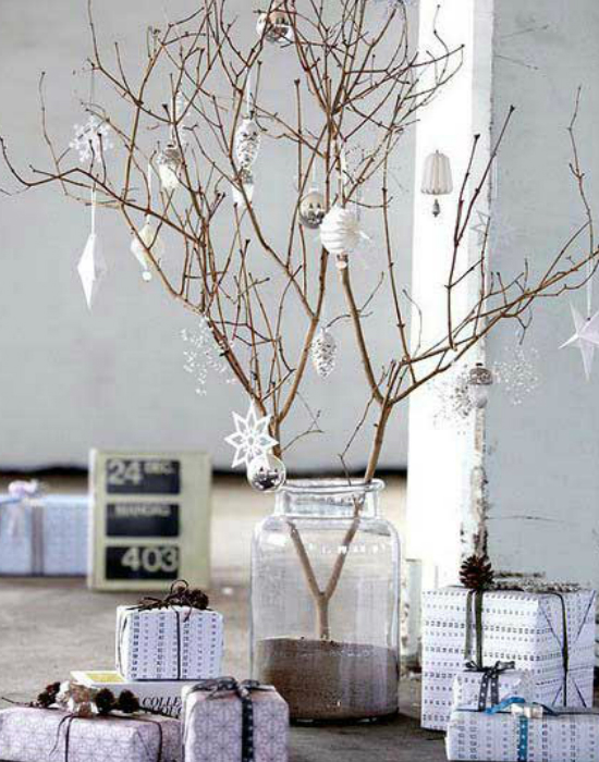 Karácsonyi dekoráció természetes alapanyagokból