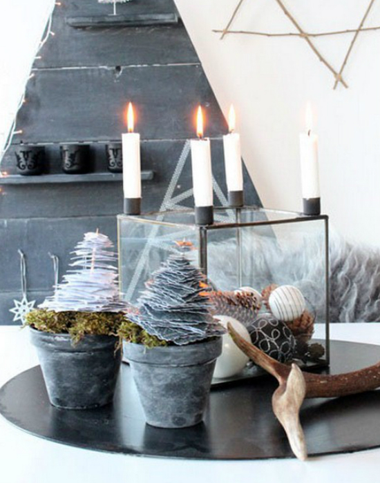 Karácsonyi dekoráció természetes alapanyagokból