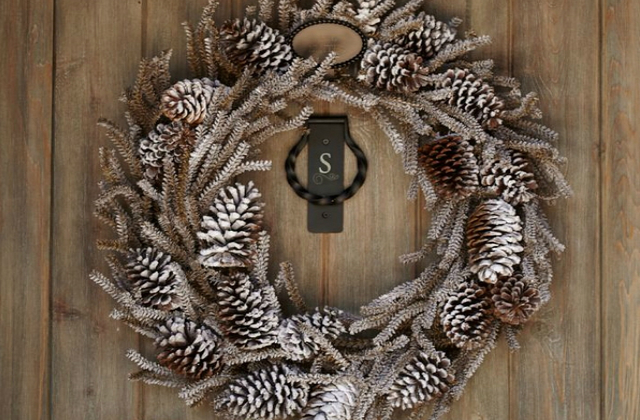 Karácsonyi dekoráció természetes alapanyagokból