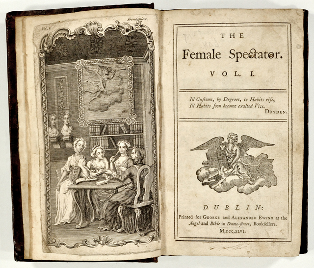A Female Spectator nevű havilap 1744-ből