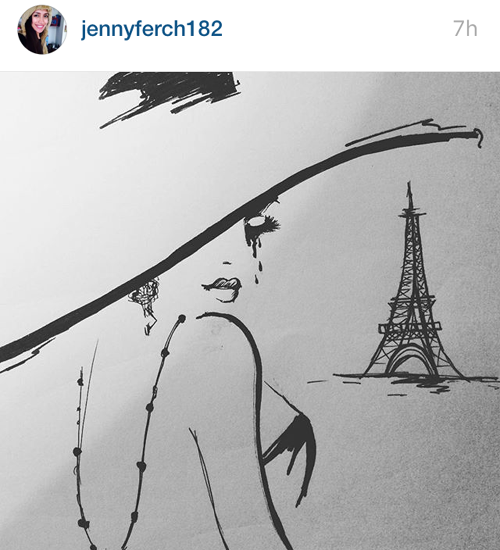 Megható képek: így reagált a divatszakma a párizsi merényletekre