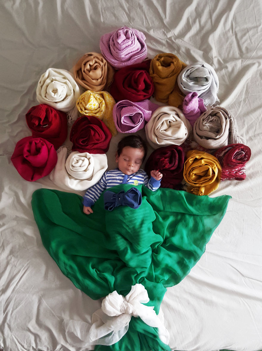 Kisbaba álomvilágban - tüneményes fotósorozat Kisbaba álomvilágban - tüneményes fotósorozat