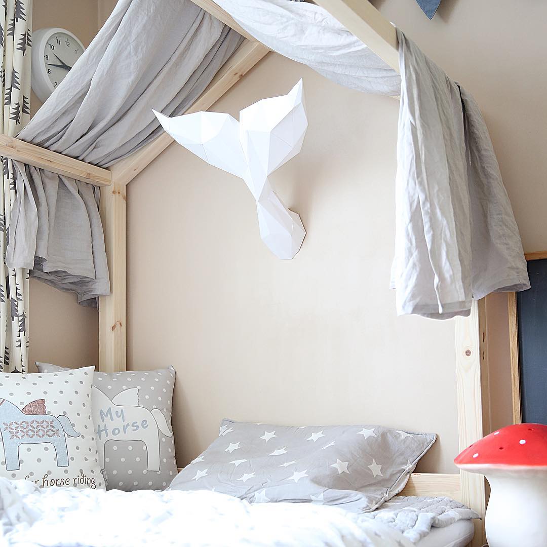 Állatos papírdekorációk, amikhez egyetlen élőlényt sem kell bántani