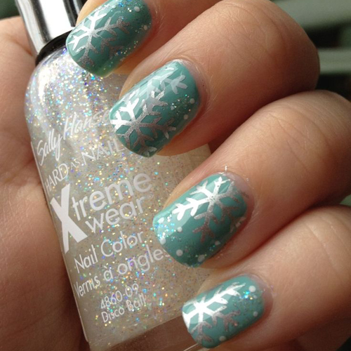 12 csodaszép, téli manikűr - fotók