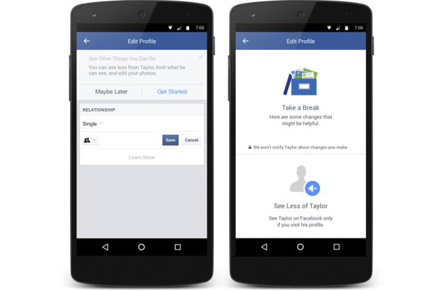 A Facebook ezentúl a szakításkor is segít A Facebook ezentúl a szakításkor is segít