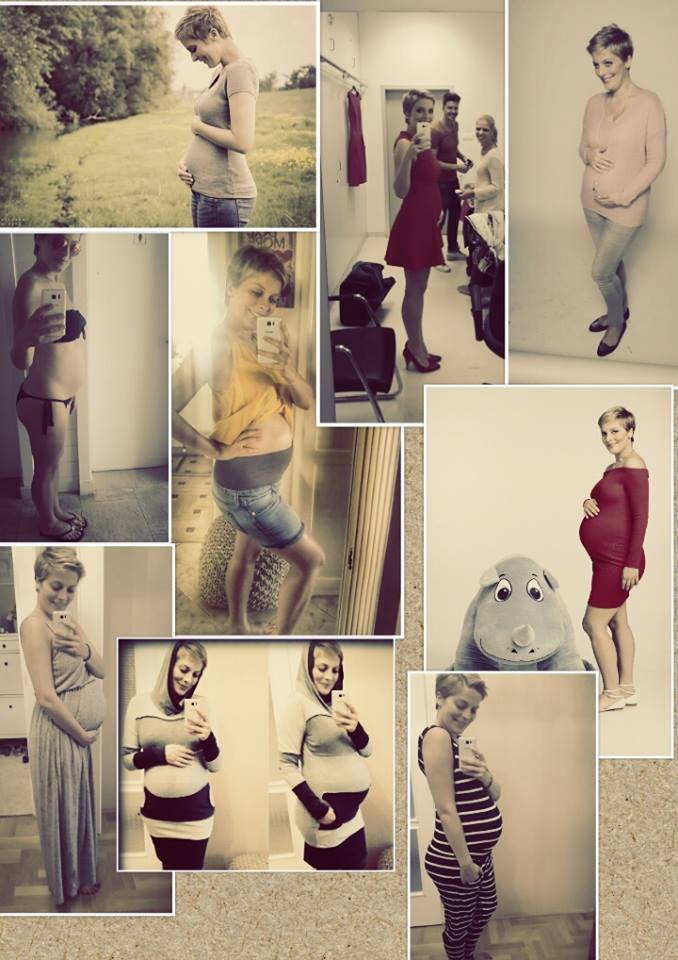 Íme Tatár Csilla babaváró naplója mesés képekkel