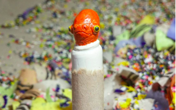 Zsírkrétából farag lenyűgöző miniatűr szobrokat a művész - fotók Zsírkrétából farag lenyűgöző miniatűr szobrokat a művész - fotók