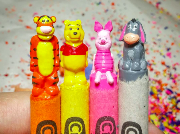 Zsírkrétából farag lenyűgöző miniatűr szobrokat a művész - fotók Zsírkrétából farag lenyűgöző miniatűr szobrokat a művész - fotók