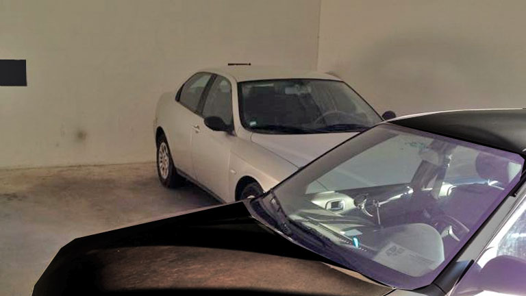 Ez a kép már reggel készült, miután a szomszéd már távozott. Te viszont még azóta is ott parkolsz...