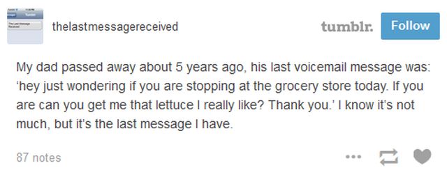 Szívszorító utolsó üzeneteket osztanak meg egymással az emberek