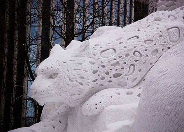 Csodás fotók: a leglenyűgözőbb hószobrok 