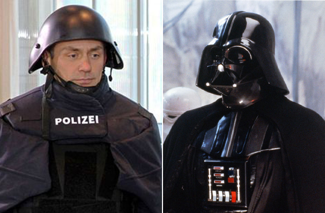 A német rendőrök új egyenruháján röhög az internet - fotók A német rendőrök új egyenruháján röhög az internet - fotók