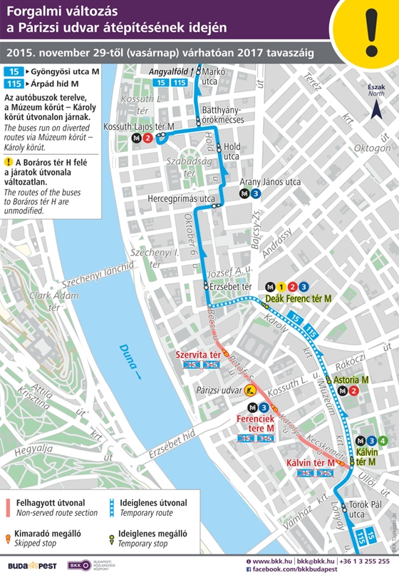 Másfél évig káosz várható Budapest belvárosában Másfél évig káosz várható Budapest belvárosában