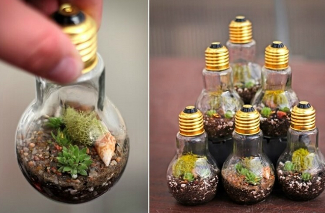 7 ötletes mini terrárium, amitől leesik az állad – fotók 