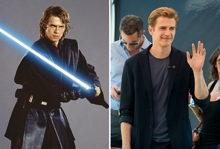 Hayden Christensen Anakin Skywalker szerepében
