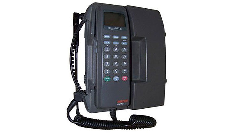 Az első sms-t fogadó Orbitel 901-es készülék (Fotó: vodafone.co.uk)