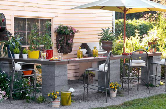 7 szuper ötlet, hogy hasznosítsd a betont dekorációs elemként