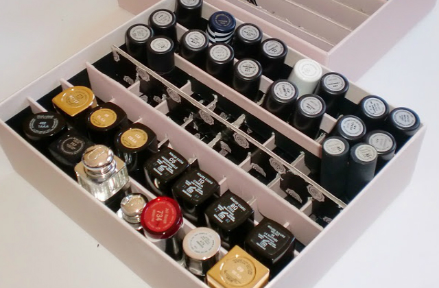 De kiválóak a rúzsok és egyéb sminkes cuccok rendszerezésére is