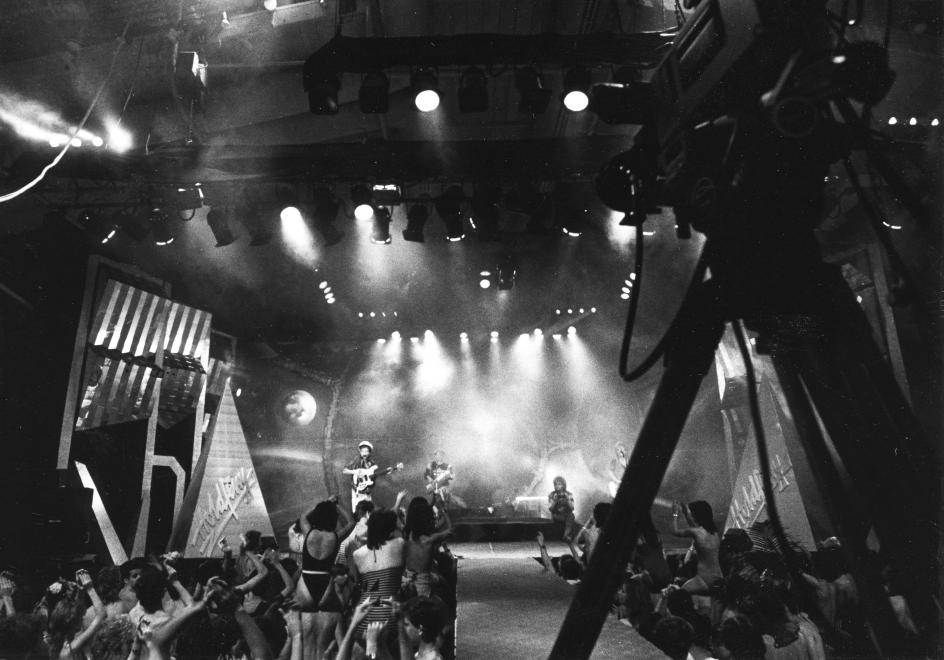 Szilveszteri TV műsor felvétele a Petőfi Csarnokban/1983