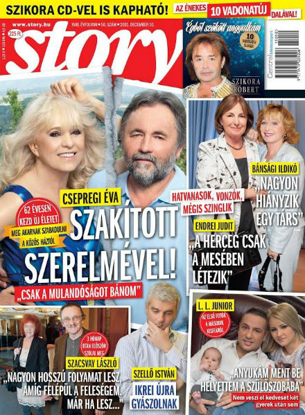 Szacsvay László először beszél felesége állapotáról