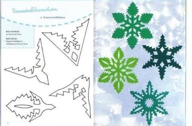 20 csodaszép kivágható hópehely sablon