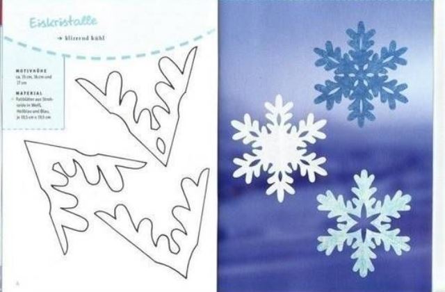 20 csodaszép kivágható hópehely sablon