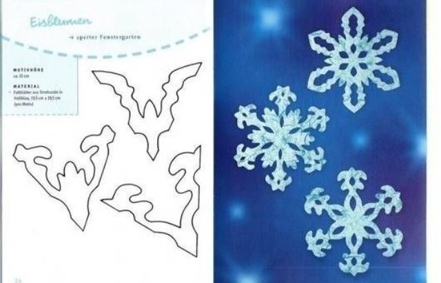 20 csodaszép kivágható hópehely sablon