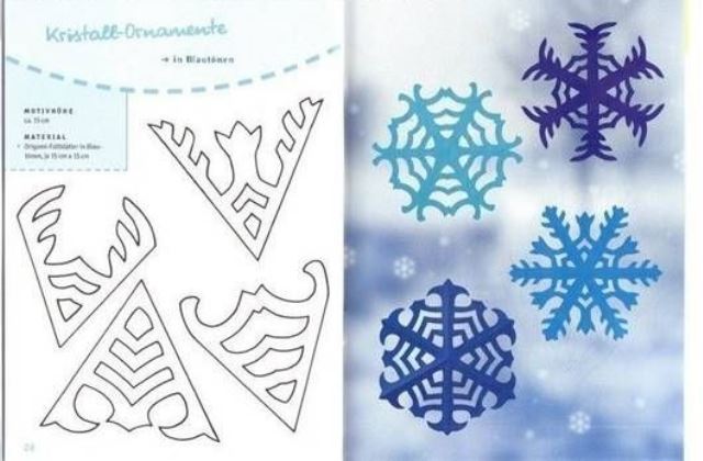 20 csodaszép kivágható hópehely sablon