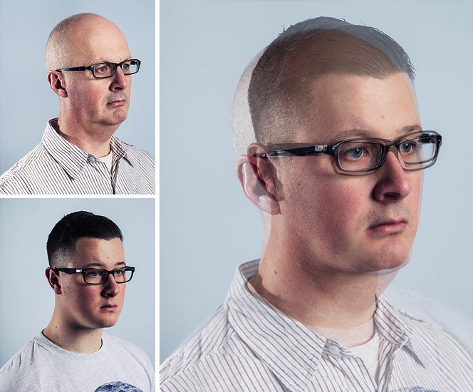 Ennyire durva a hasonlóság apák és fiaik között - fotók