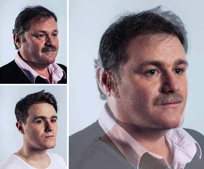 Ennyire durva a hasonlóság apák és fiaik között - fotók