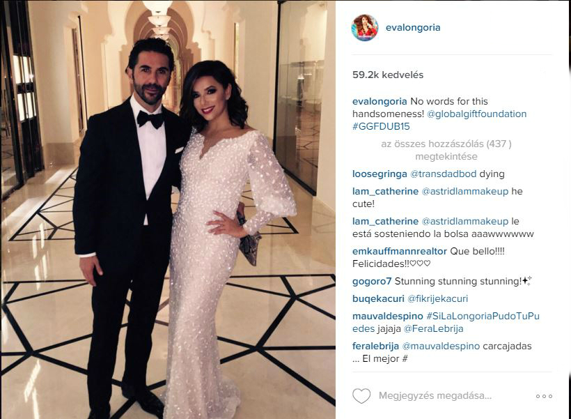 Eva Longoriát harmadszorra is eljegyezték