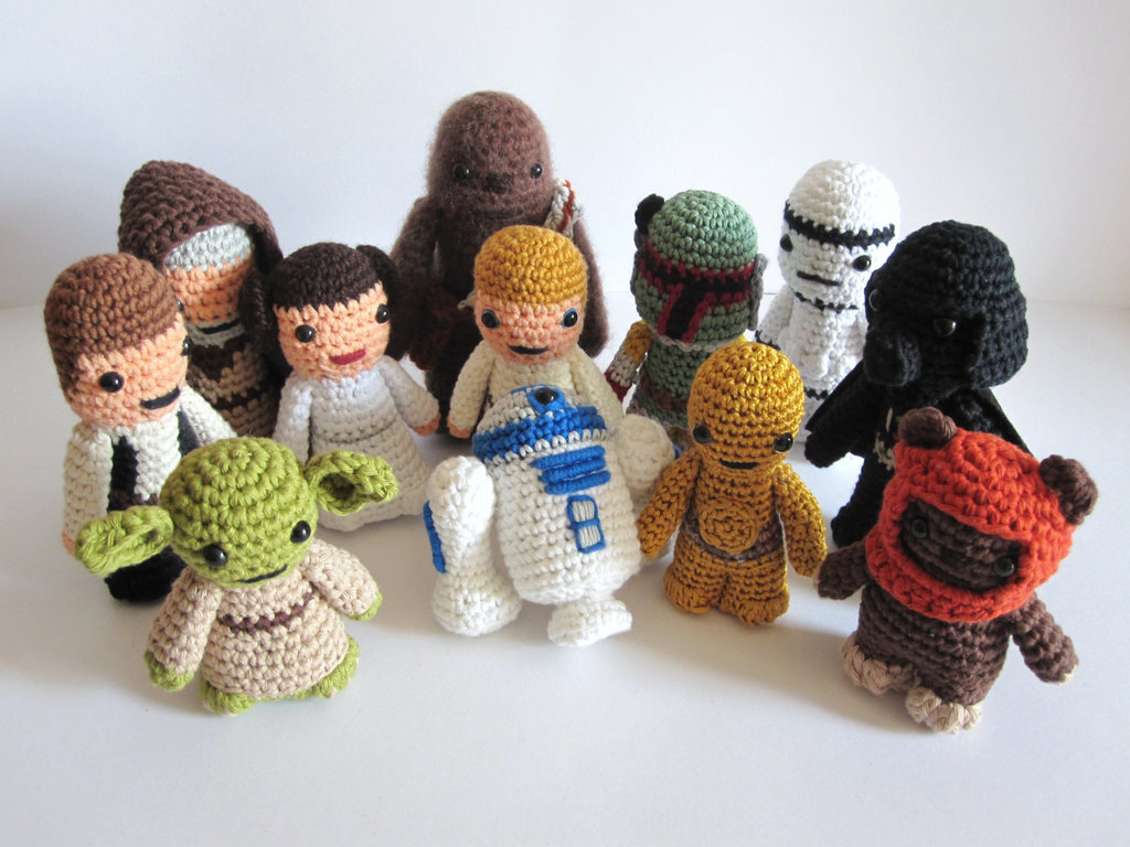 Szuper cuki kötött Star Wars cuccok babáknak - képek