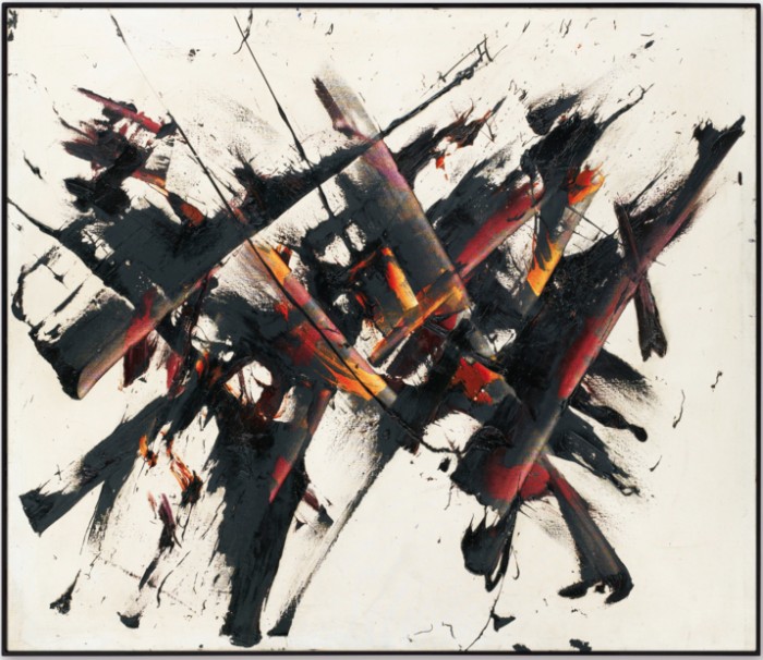 Elactement, 1956, olaj, vászon. Forrás: Sotheby's