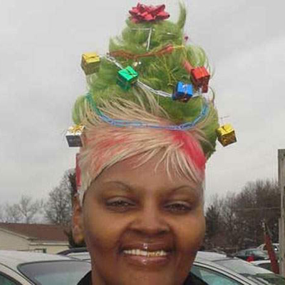 10 egészen megmagyarázhatatlan karácsonyi frizura