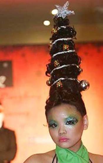 10 egészen megmagyarázhatatlan karácsonyi frizura