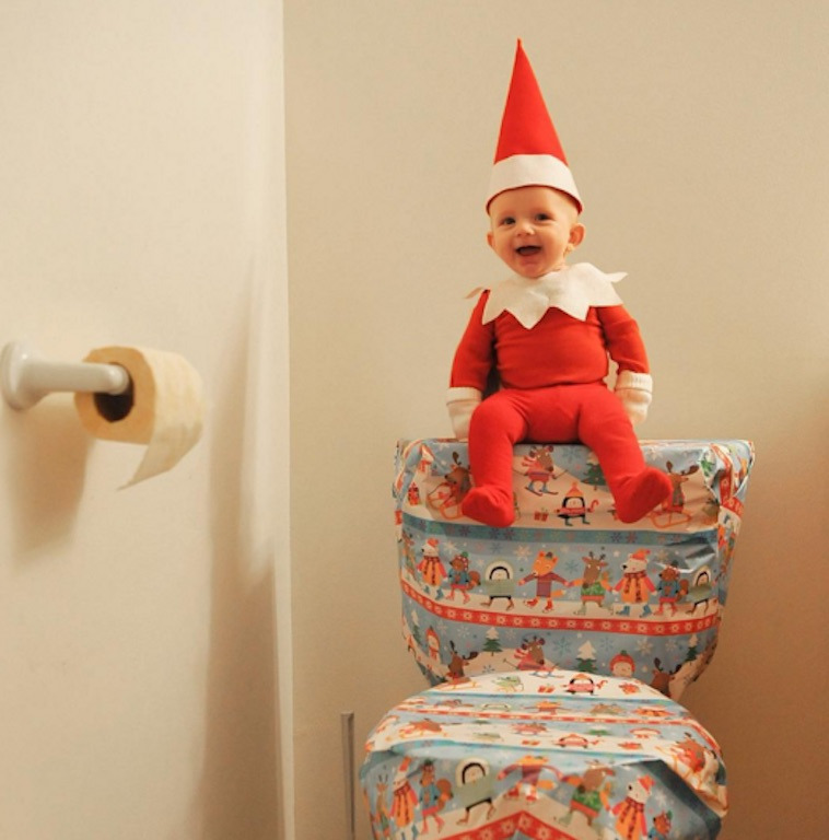 Tündéri manónak öltöztette kisbabáját az apuka - cuki fotók Tündéri manónak öltöztette kisbabáját az apuka - cuki fotók